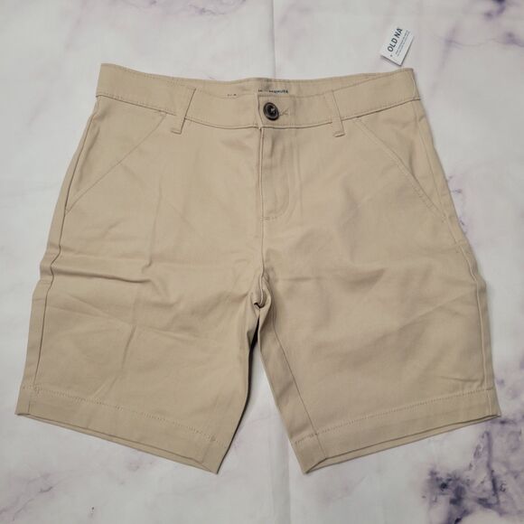 Old Navy Rolled Oats Boys Bermuda Shorts - Picture 1 of 5